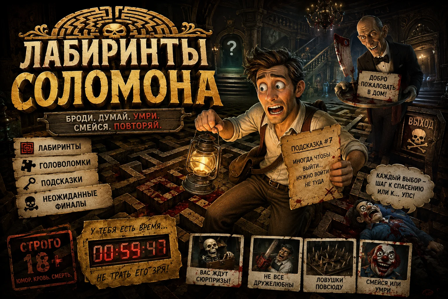 Лабиринты Соломона — баннер